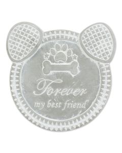 FOREVER MY BEST FRIEND  DOG MEMORIAL STEPPING STONE