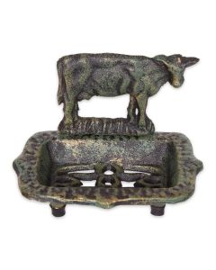 COW CAST IRON SOAP DISH