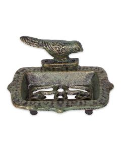 SONGBIRD CAST IRON SOAP DISH