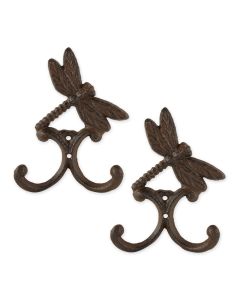DRAGONFLY WALL HOOK SET/2