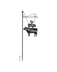 LIFE IS BETTER ON THE FARM GARDEN STAKE
